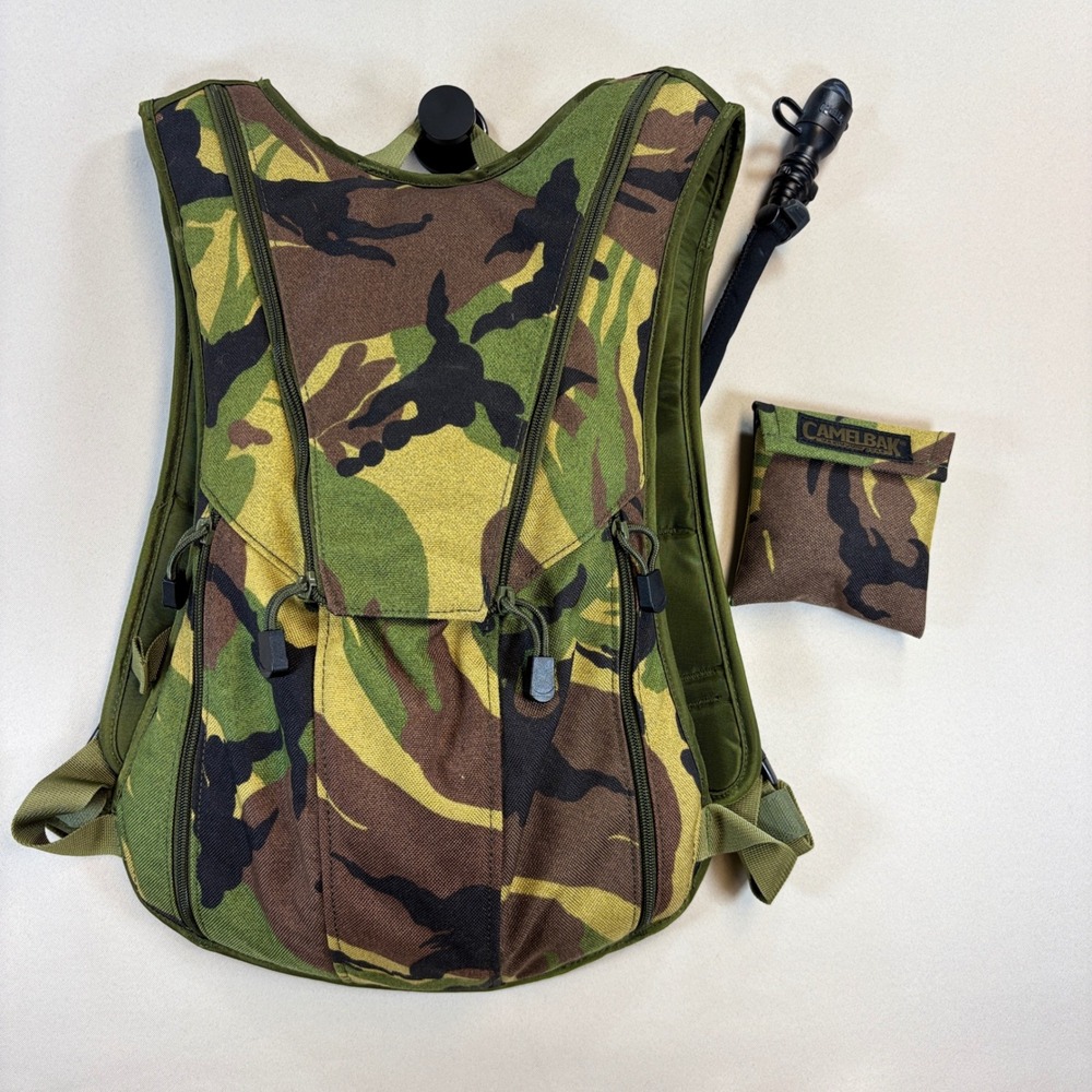 NEW Dutch Military CamelBak ThermoBak 3L Woodland DPM Hydration Pack + Full Kit